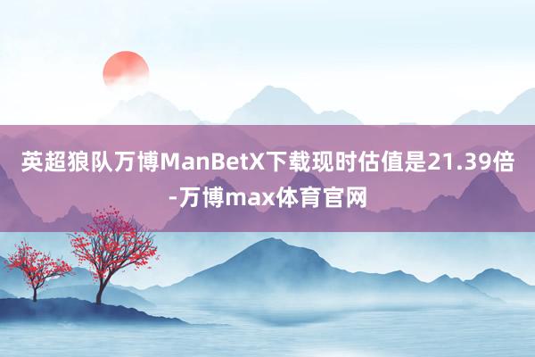 英超狼队万博ManBetX下载现时估值是21.39倍-万博max体育官网